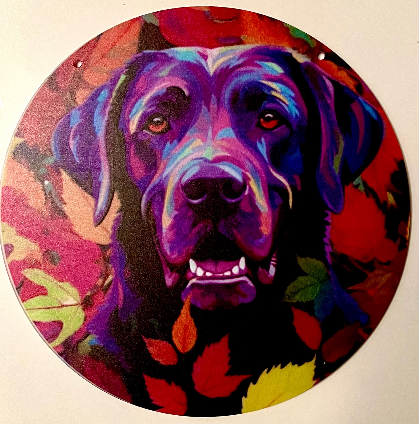 Dog suncatcher - Labrador (black)