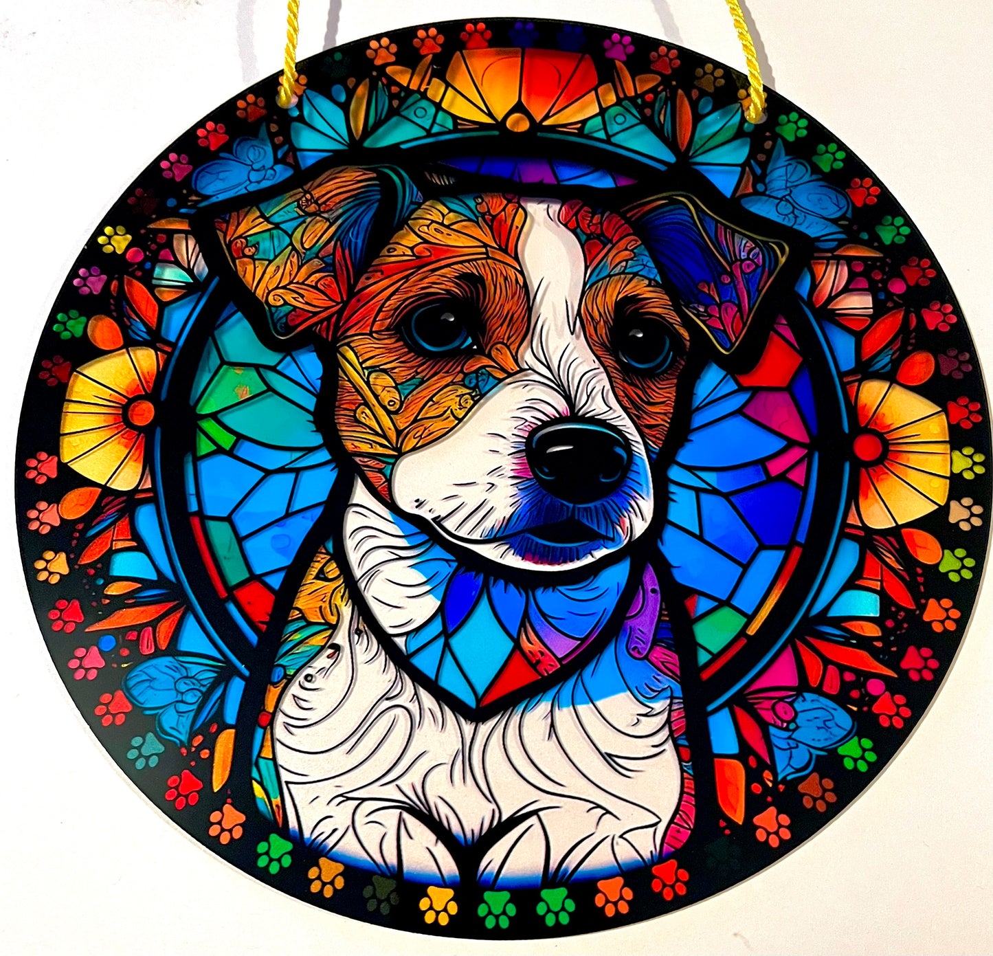 Dog suncatcher - Jack Russell
