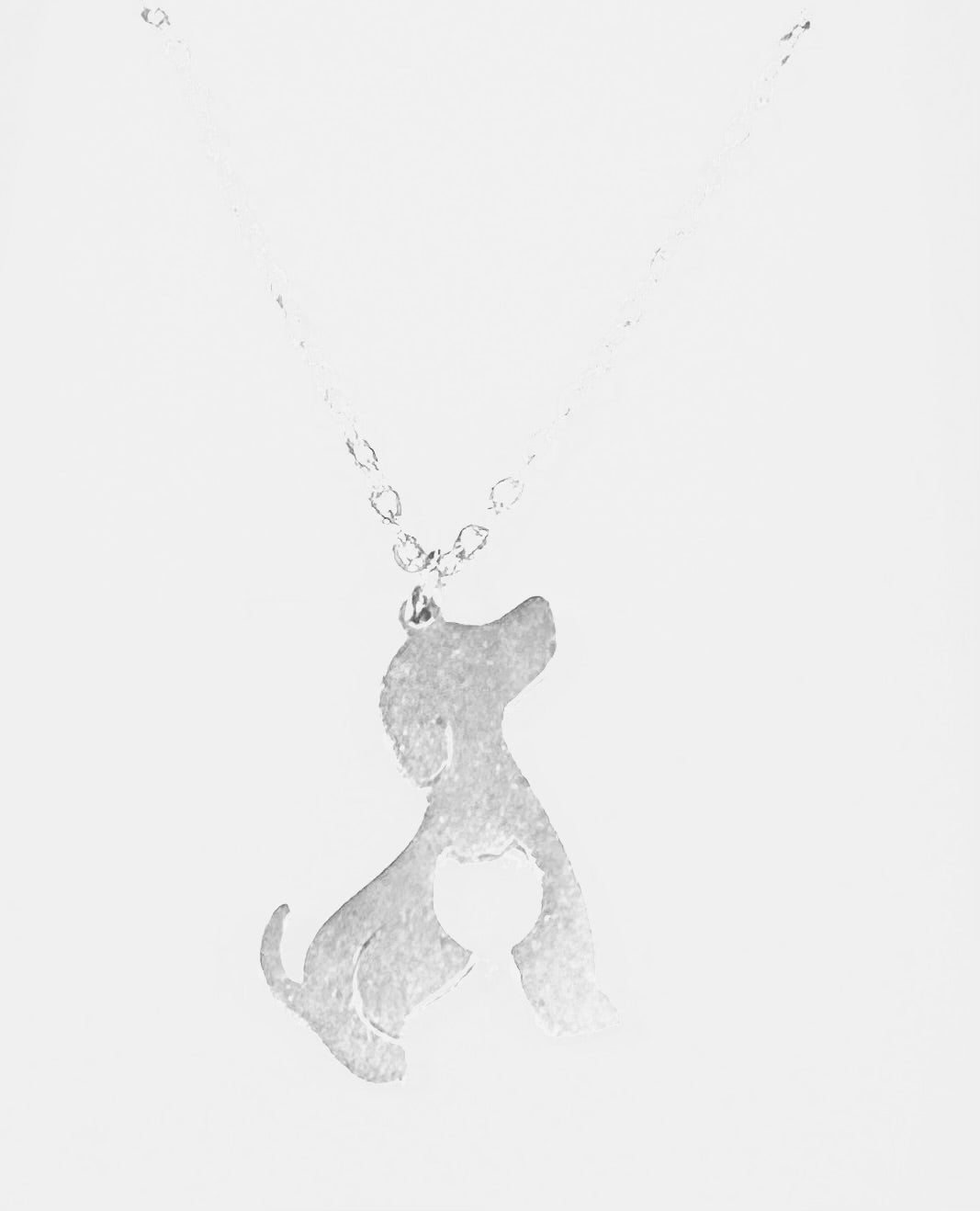 Dog & Cat - silhouette necklace