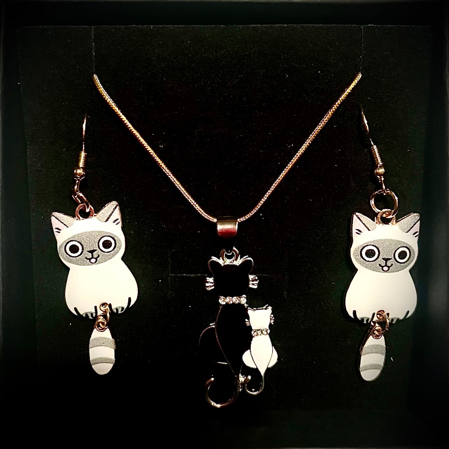 Cat 2 pce jewellery gift set