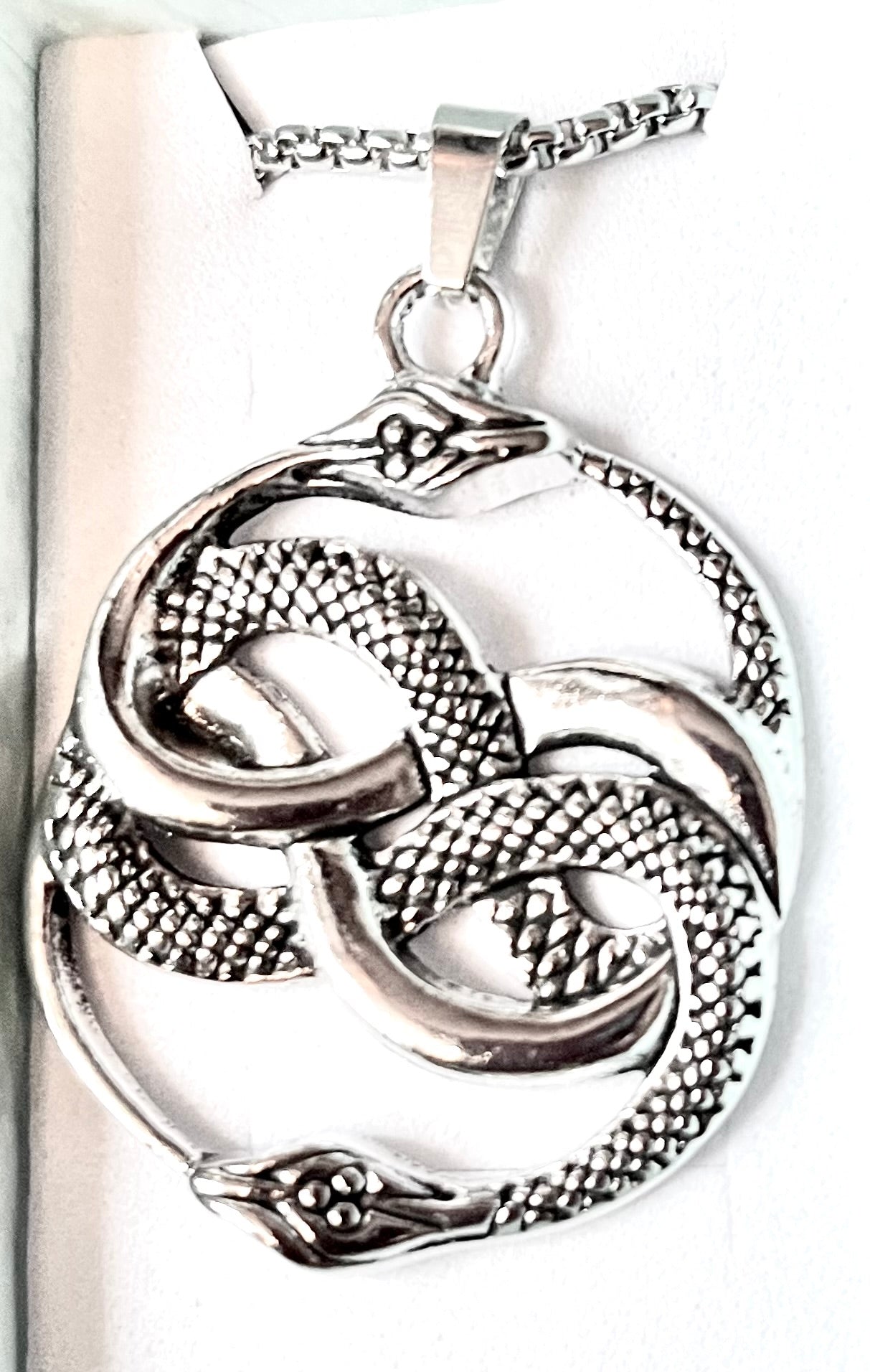Necklace - double snake