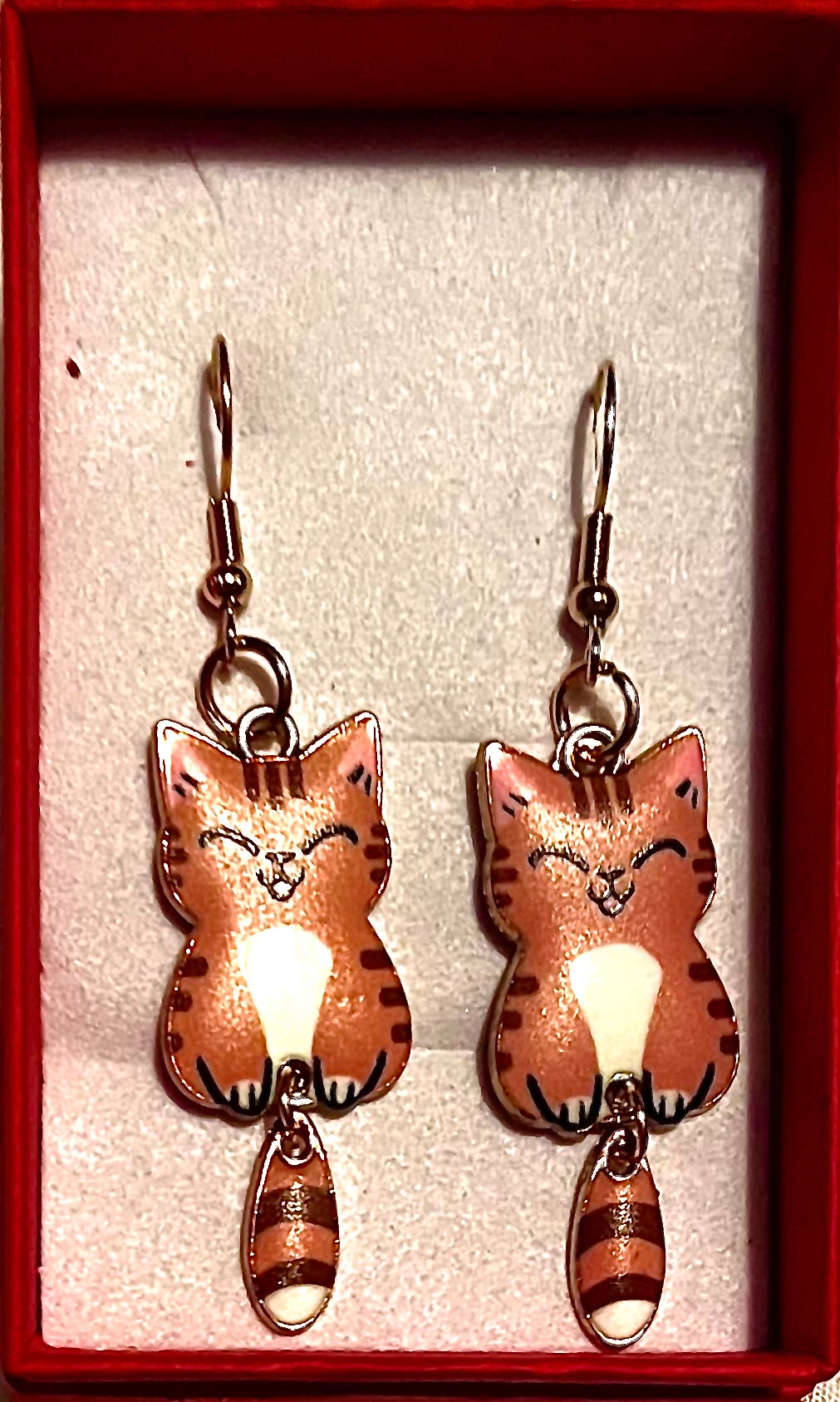 Cat jewellery earrings
