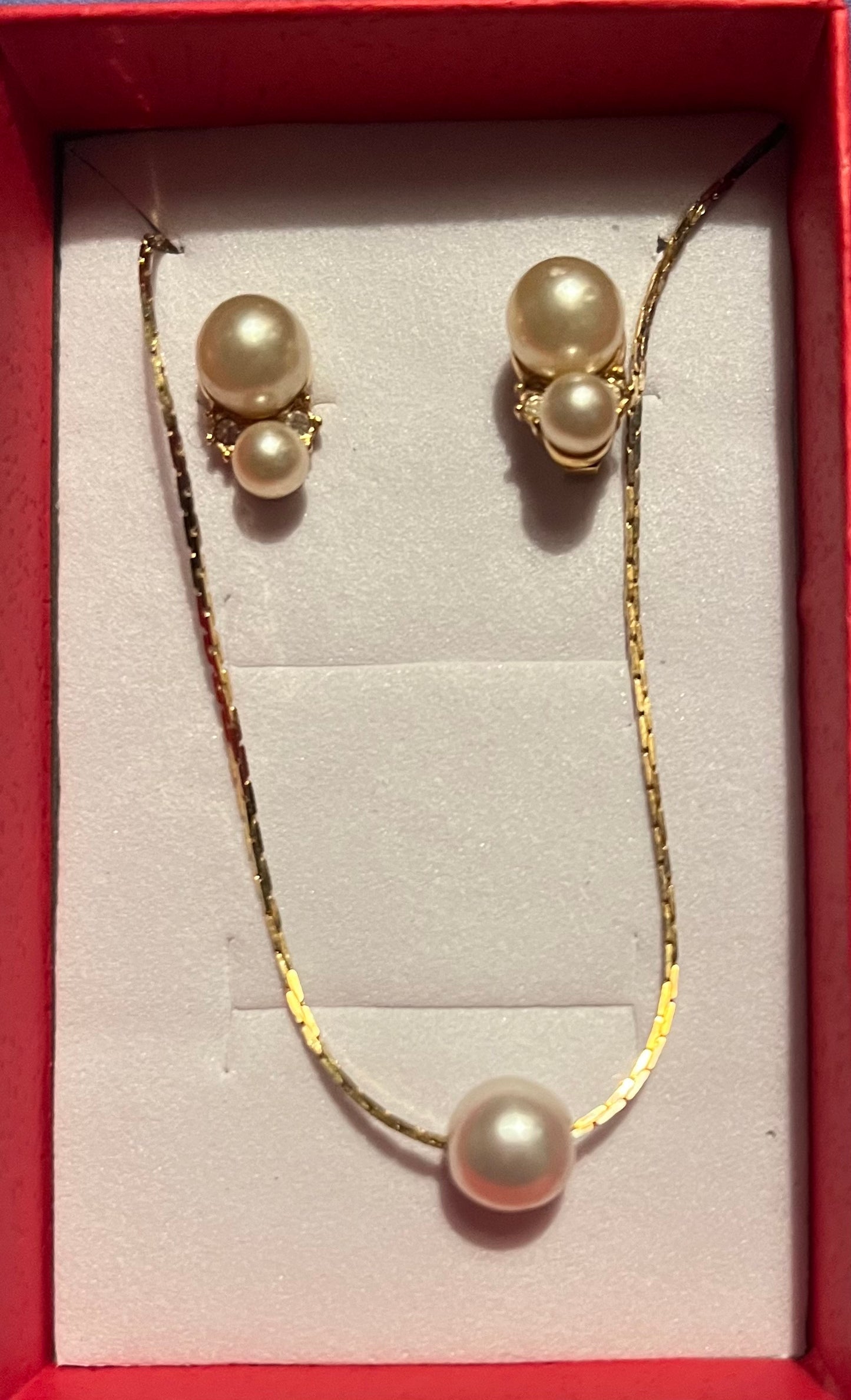 Necklace/ earrings 2pc jewellery set