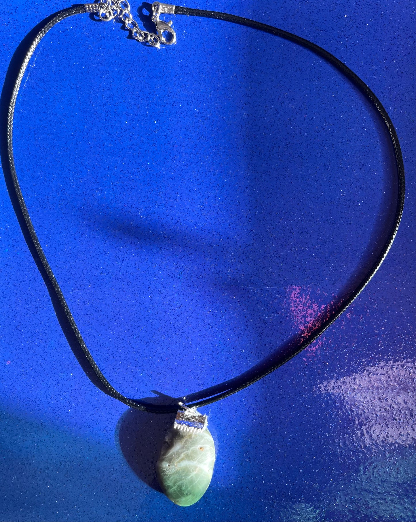 Green Moss Agate jewellery necklace