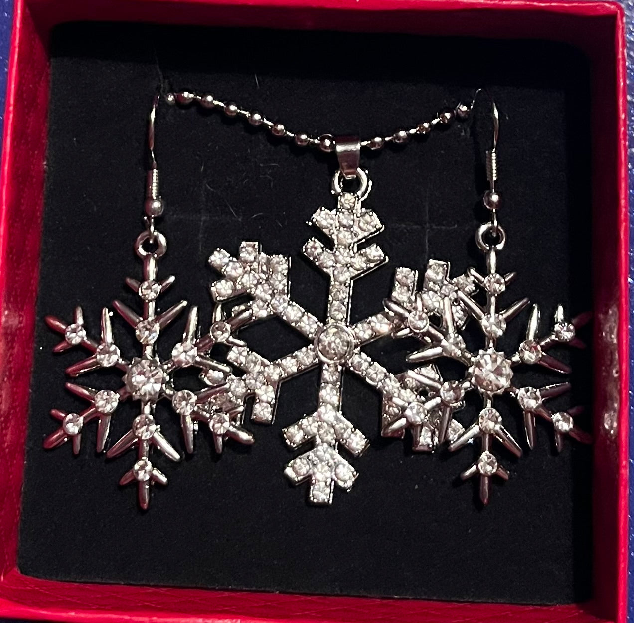 Snowflake 2pc jewellery giftset
