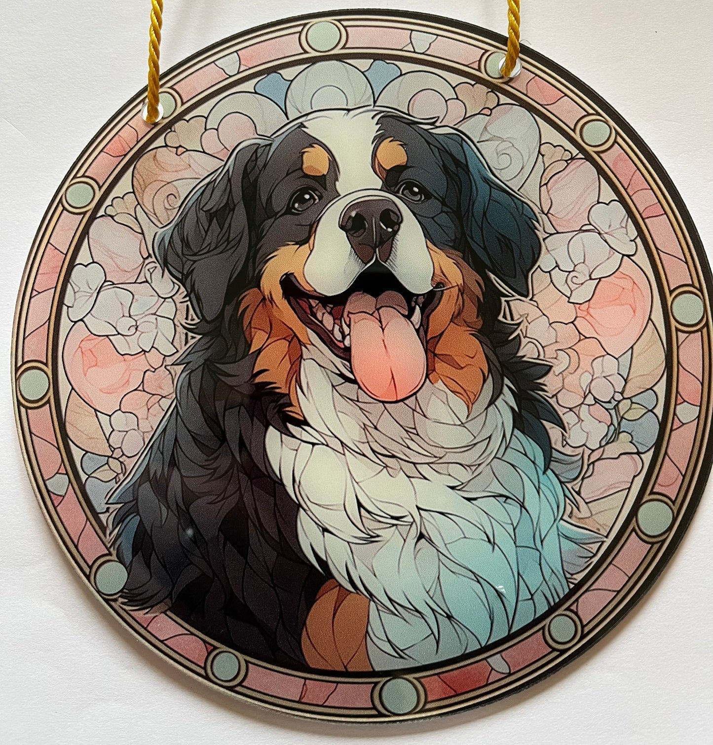Dog Suncatcher - Bernese Mountain Dog