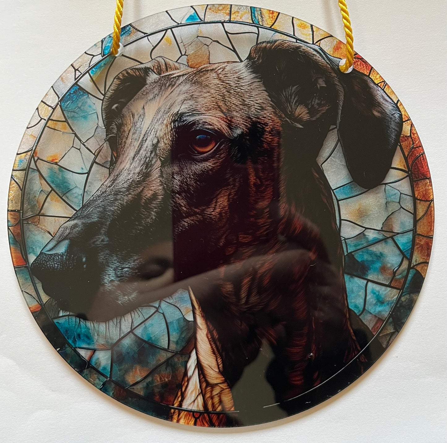 Dog suncatcher - Greyhound/ Whippet