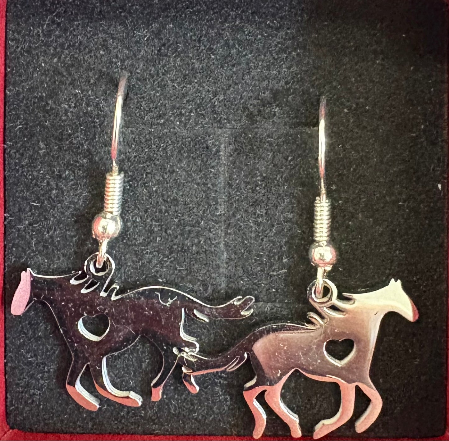 Horse - pair of earrings