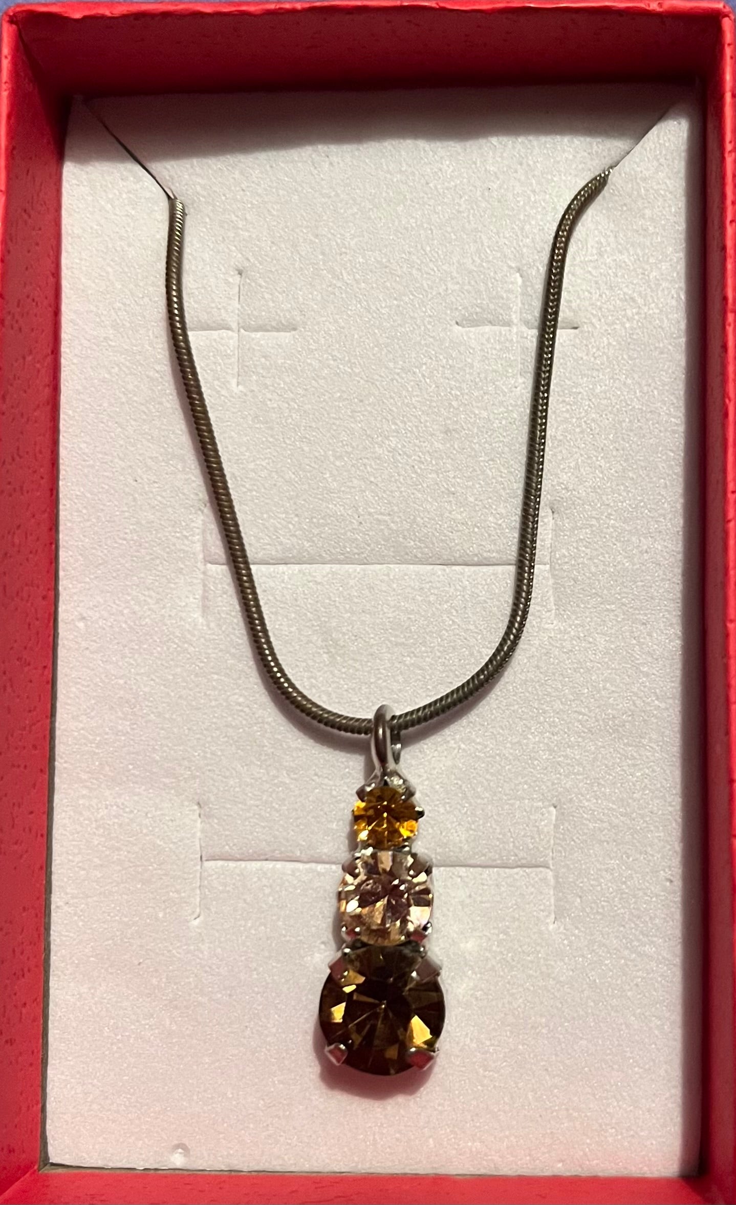 Necklace- droplet style
