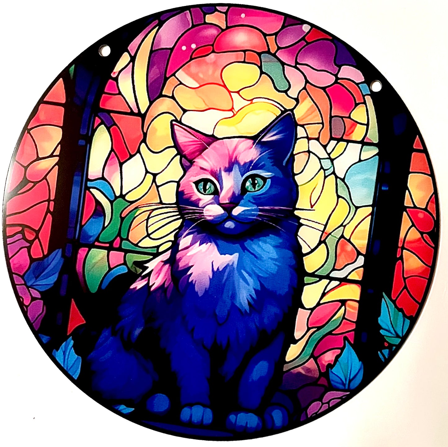 Cat SunCatcher - grey