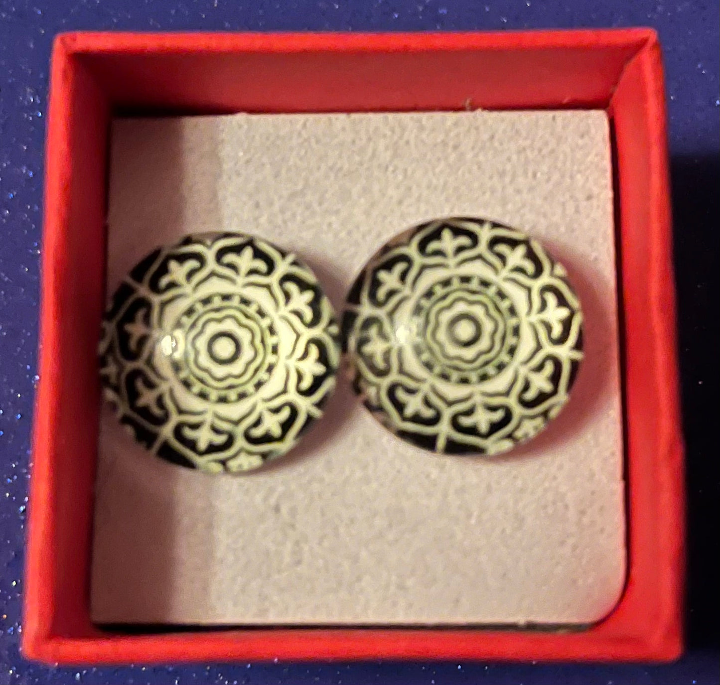Stud jewellery earrings