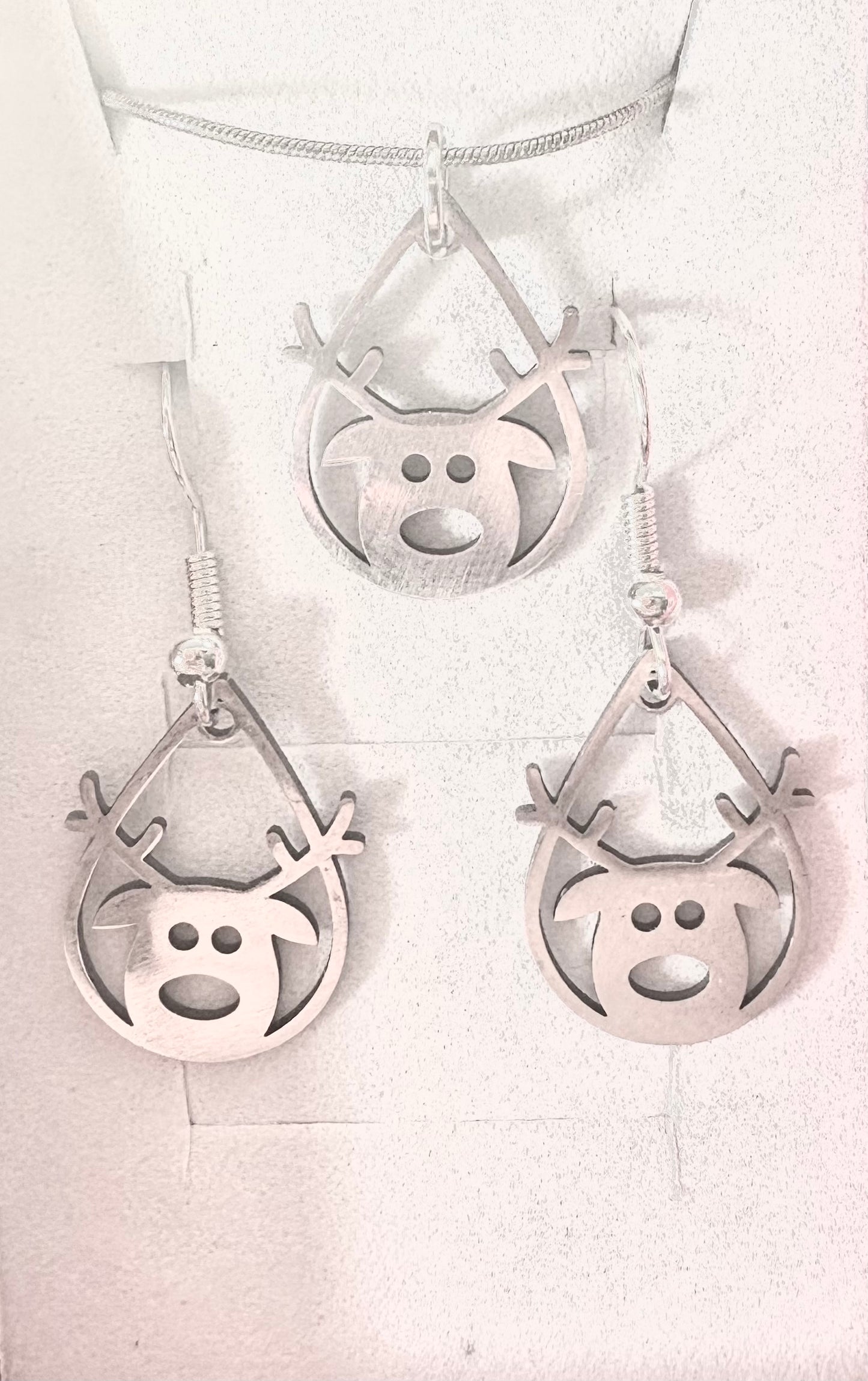 Reindeer - 2pc jewellery set