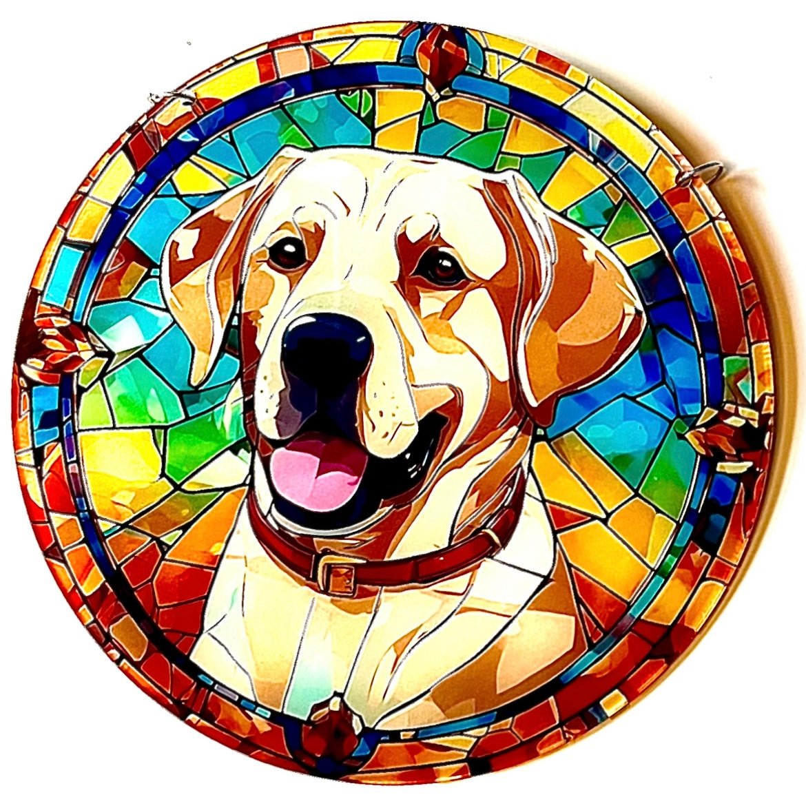 Dog Suncatcher - Labrador (golden)