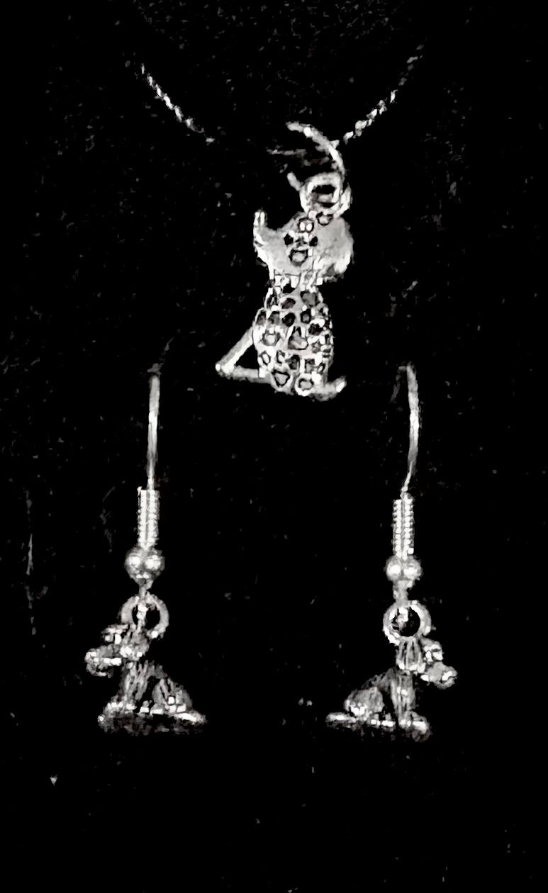 Dog - 2pc jewellery set