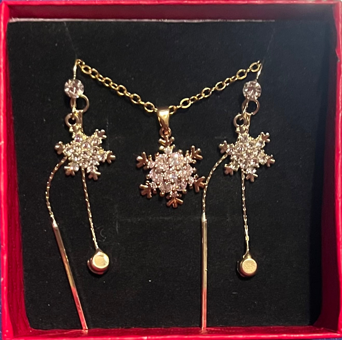 Snowflake 2pc jewellery giftset