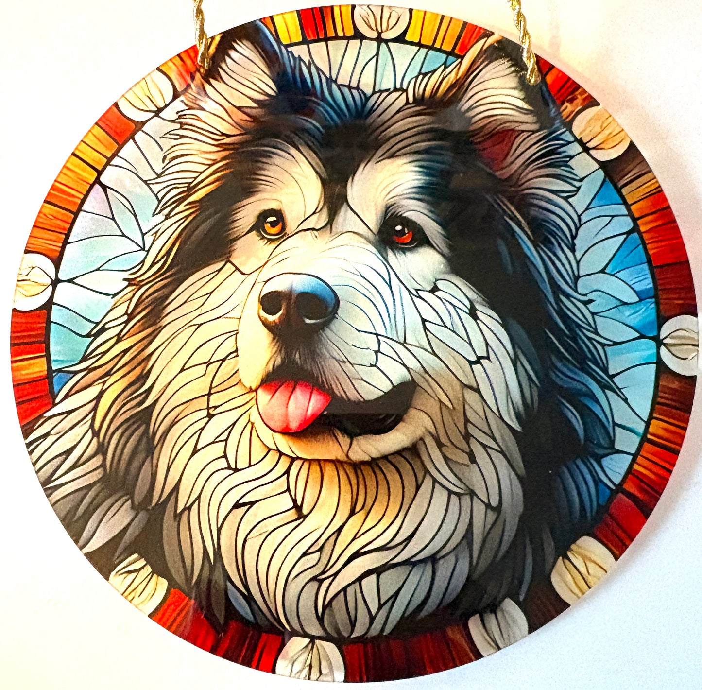 Dog Suncatcher - Husky