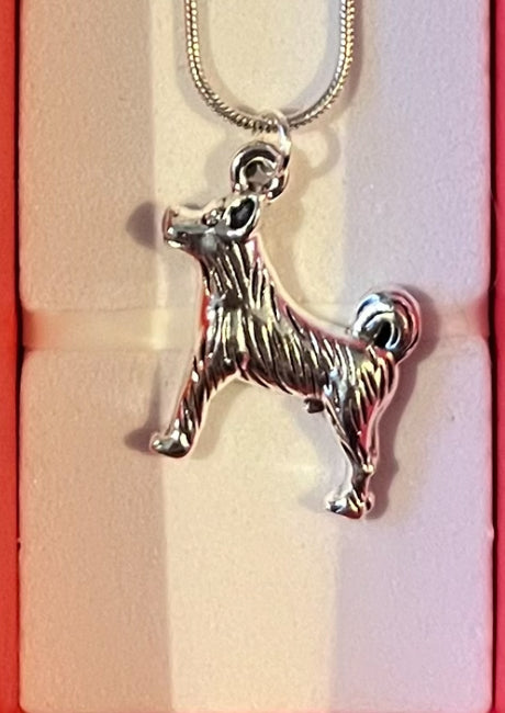 Necklace -Dog. Terrier style