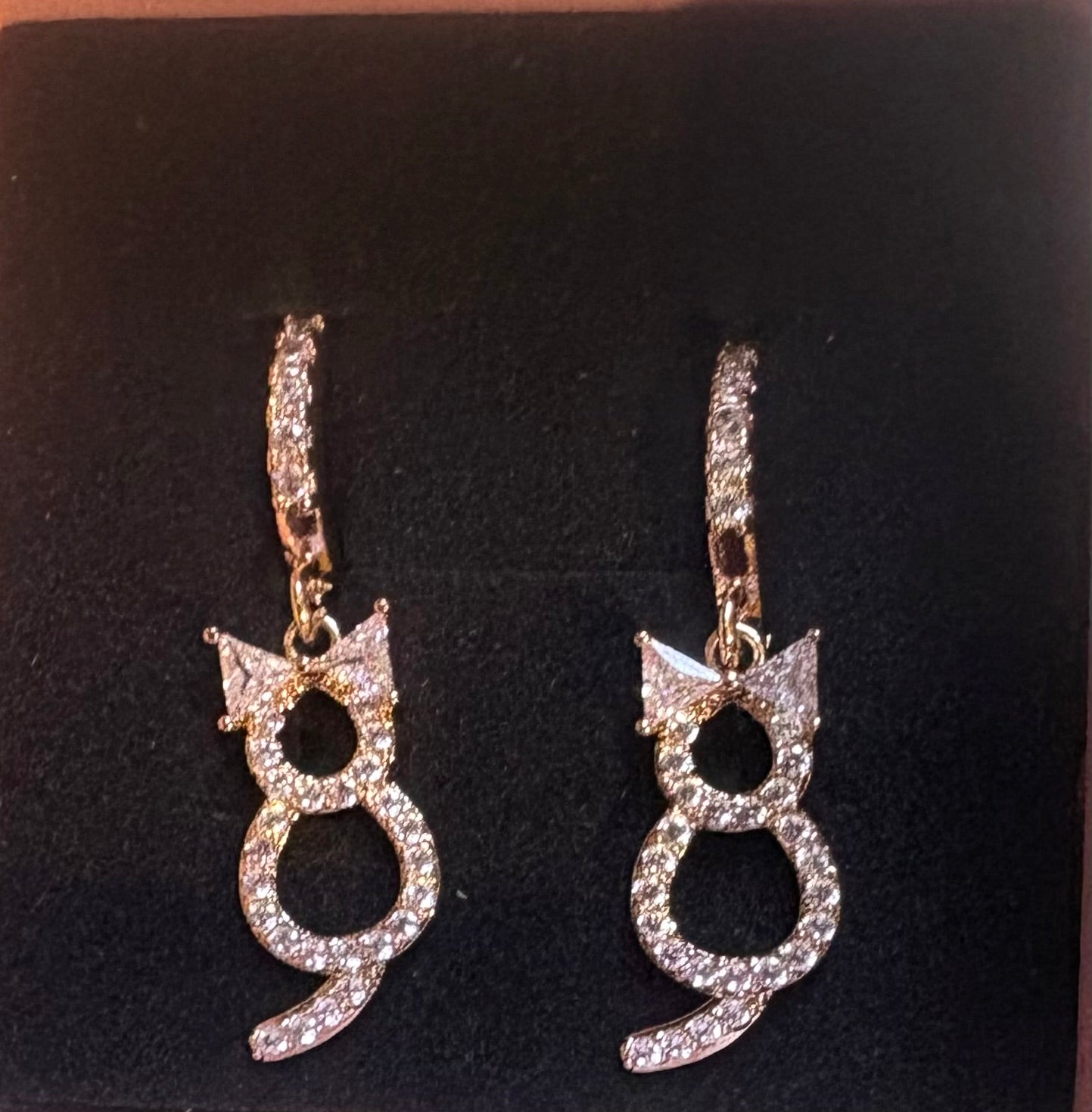 Cat - pair of earrings