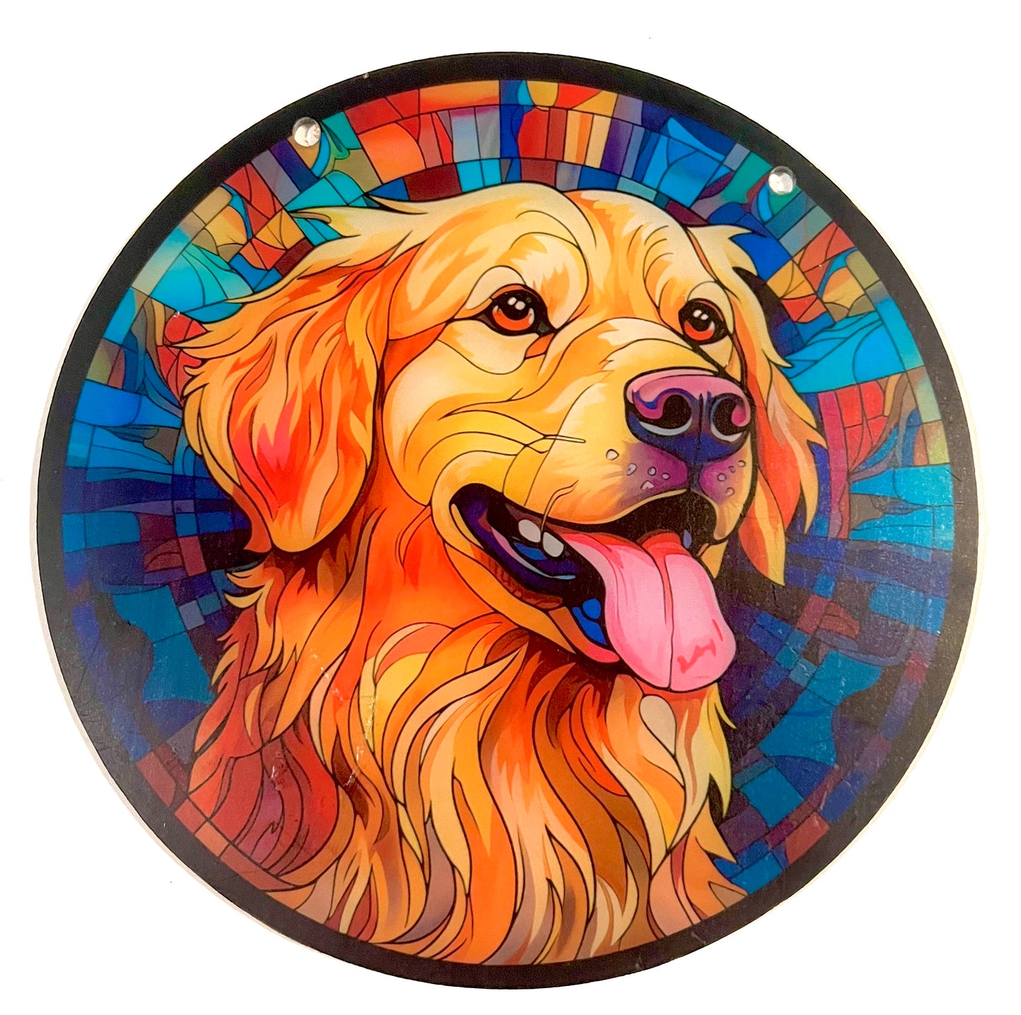 Dog suncatcher - Retriever (golden)