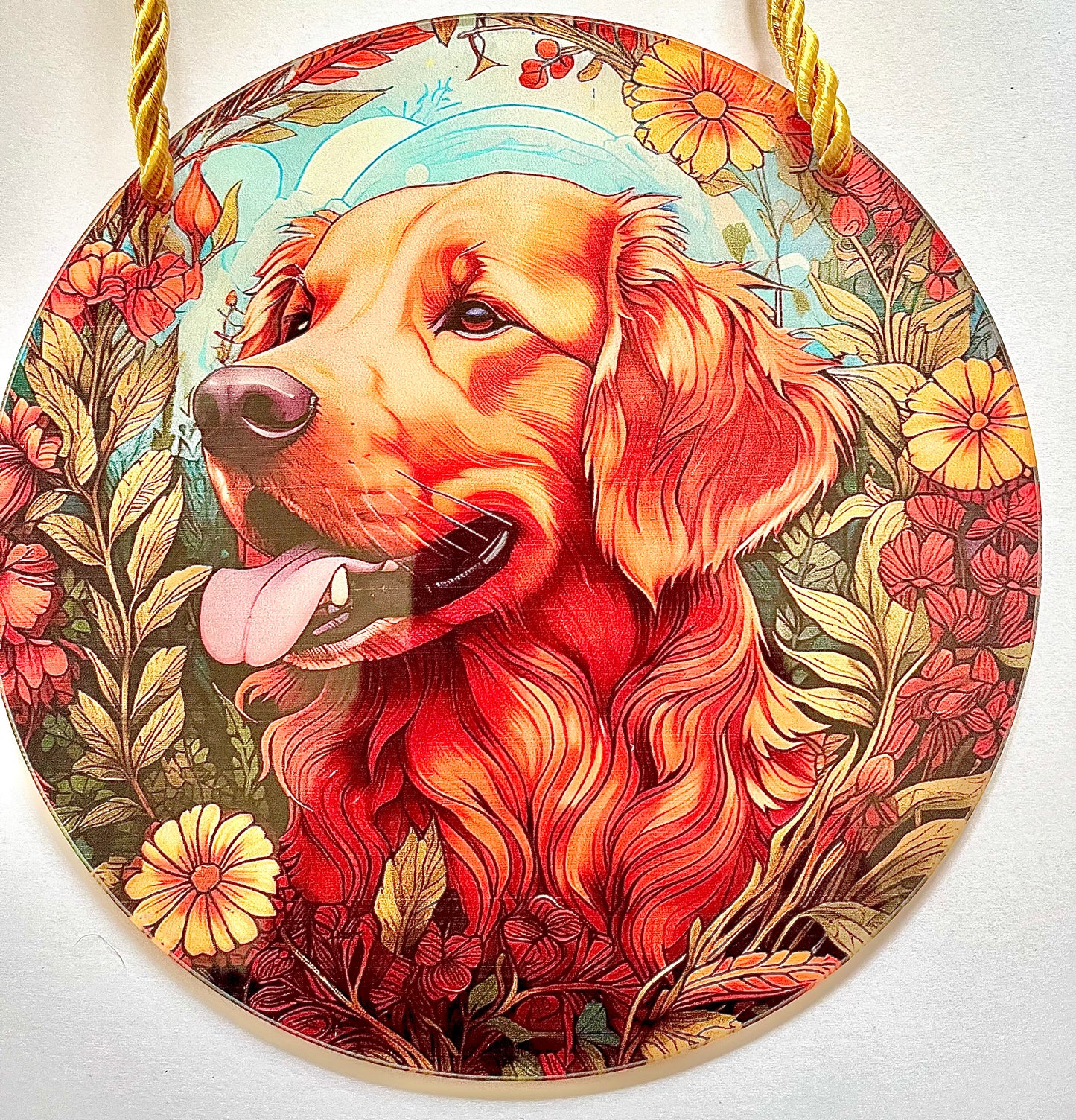 Dog Suncatcher - Retriever (golden)
