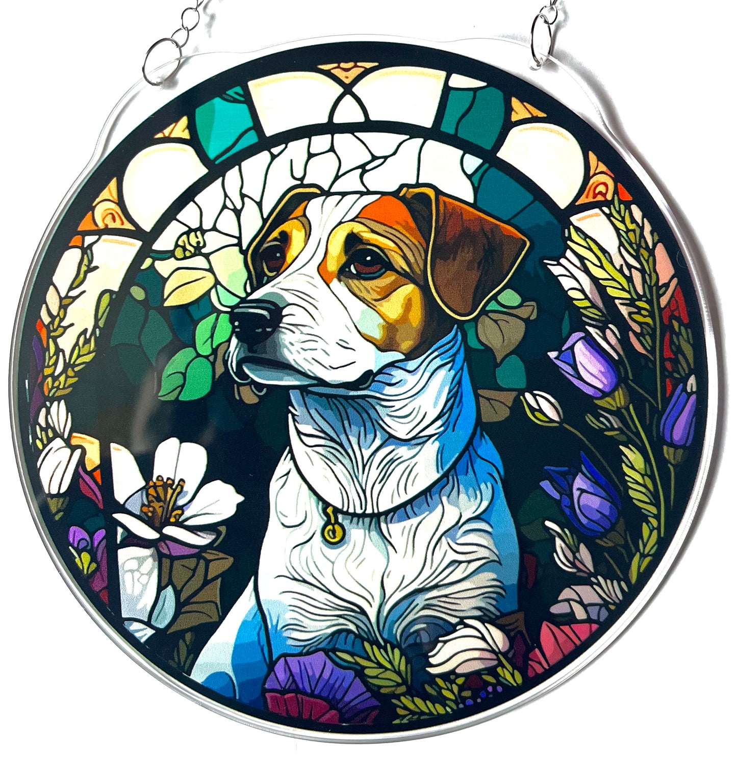 Dog suncatcher - Jack Russell