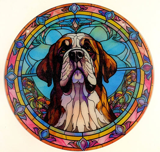 Dog suncatcher - Saint Bernard