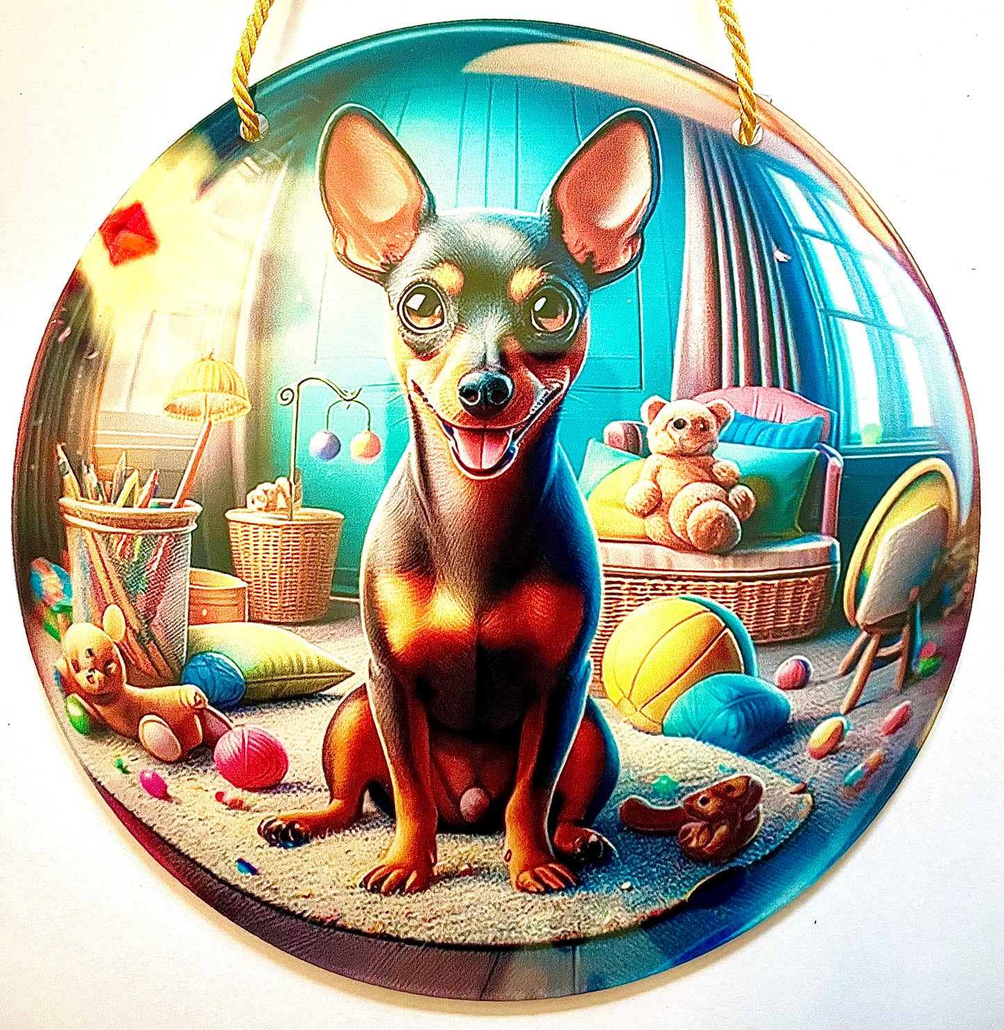 Dog Suncatcher - Pincher