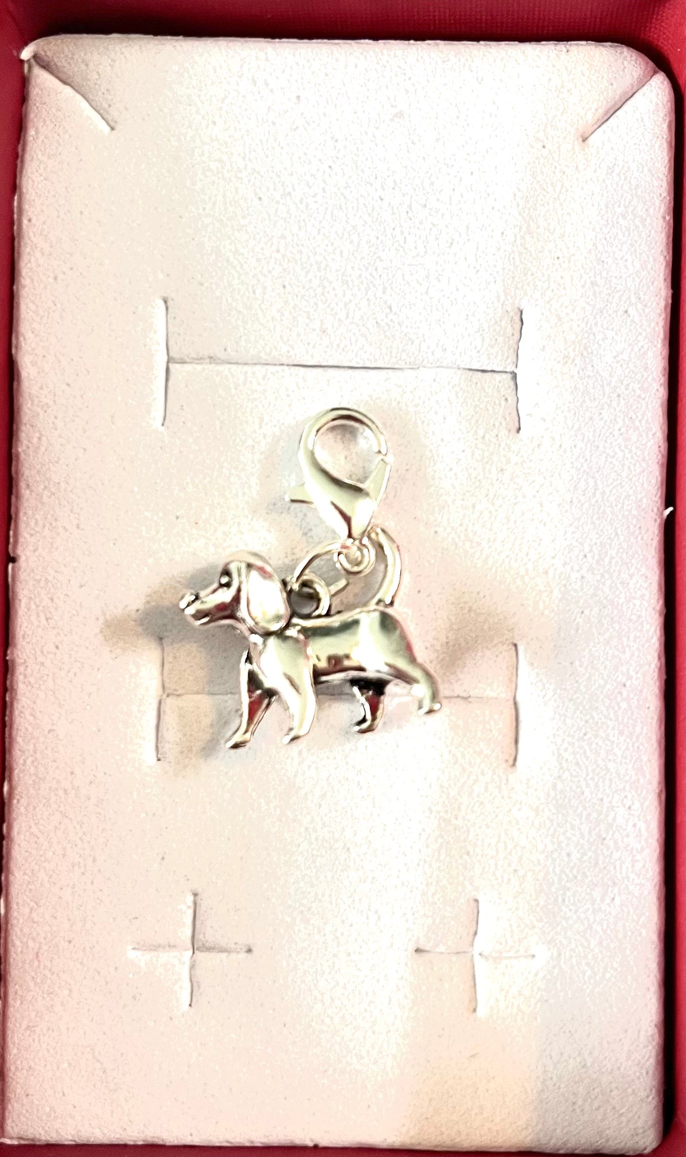 Dog collar charm - small spaniel/ terrier