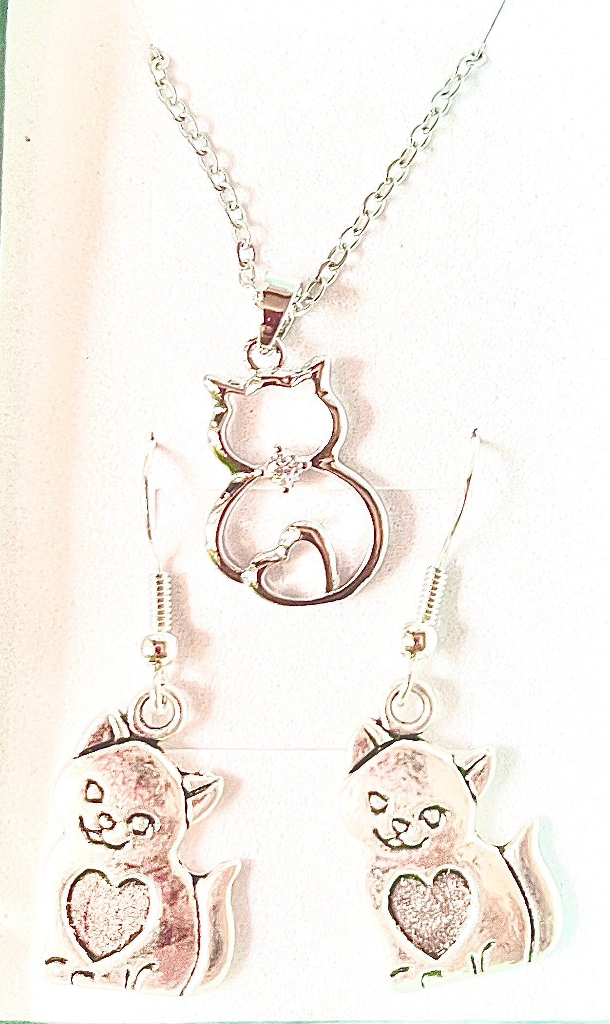 2pc jewellery set - Cat