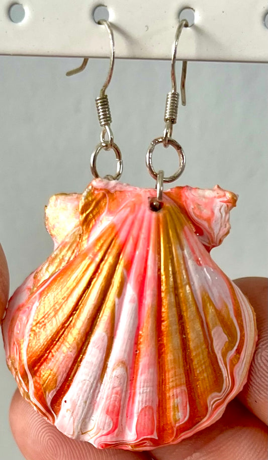 Shell jewellery earrings