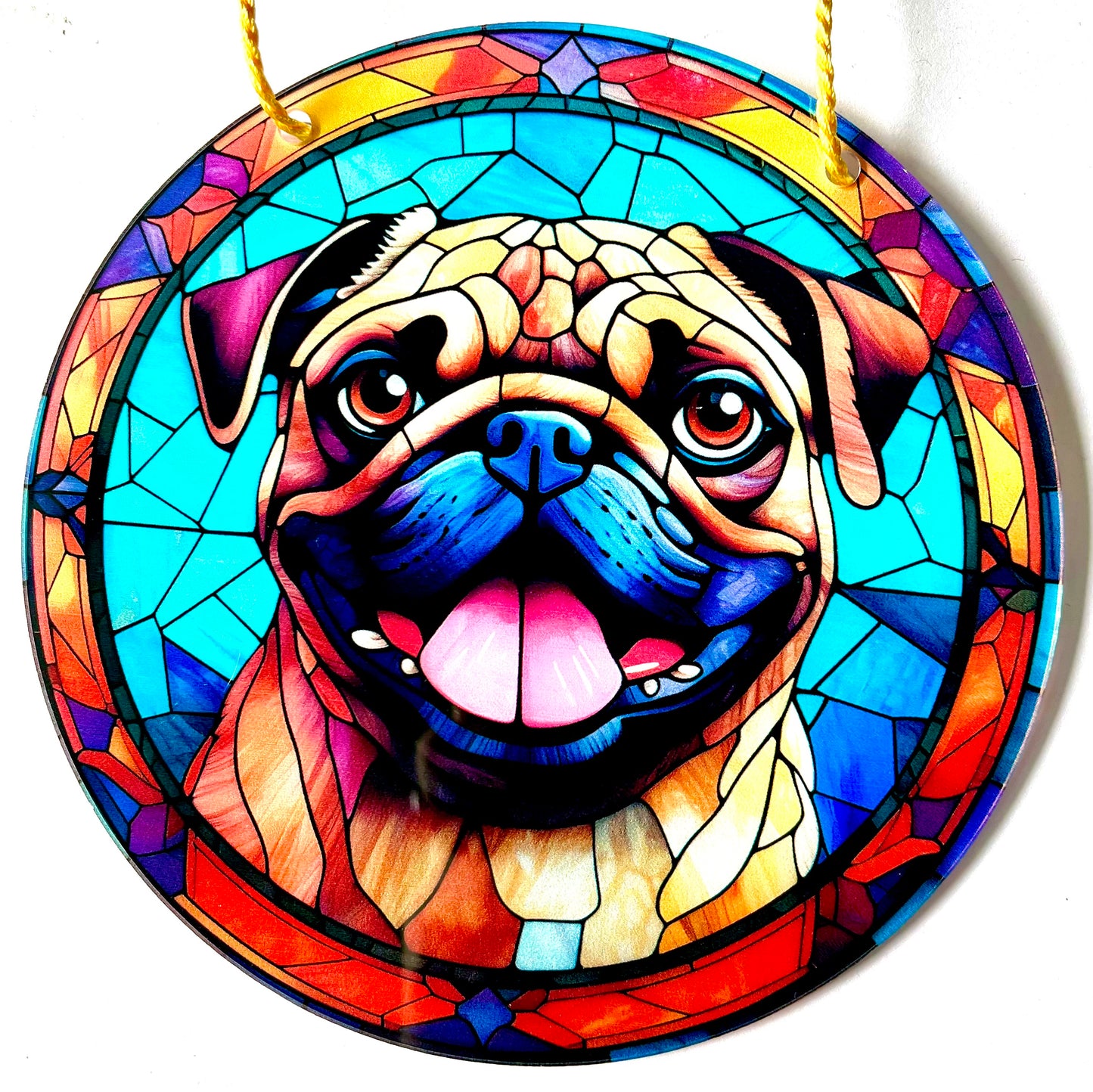 Dog suncatcher - Pug