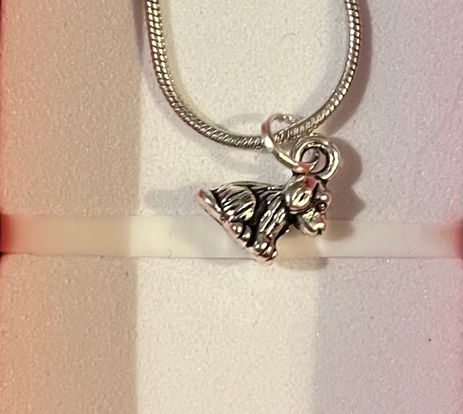 Necklace - Dog. Small puppy