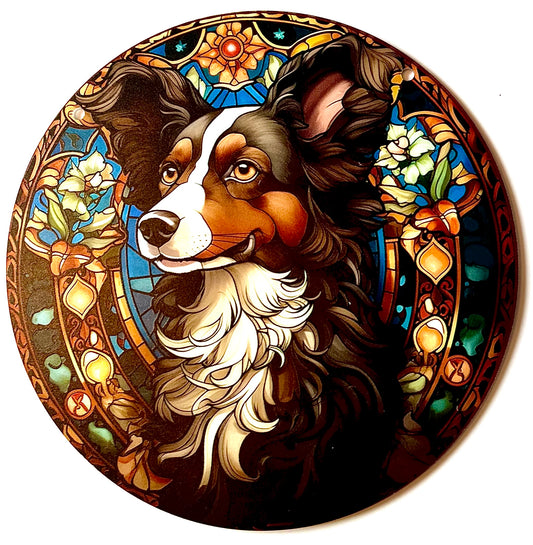Dog suncatcher - Collie (tri-coloured)