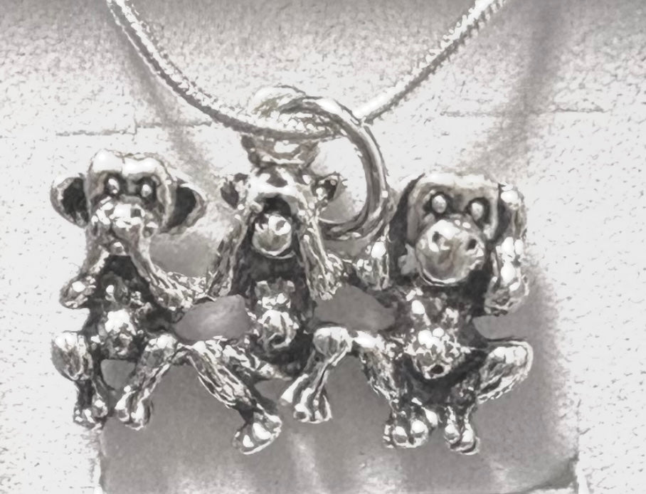 Monkey - 2pc jewellery set