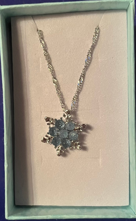 Snowflake necklace jewellery