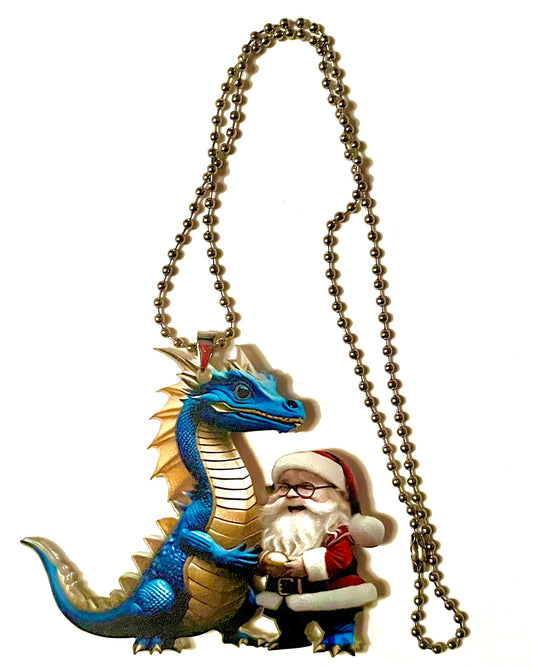 Dragon Christmas decoration/ window hanger