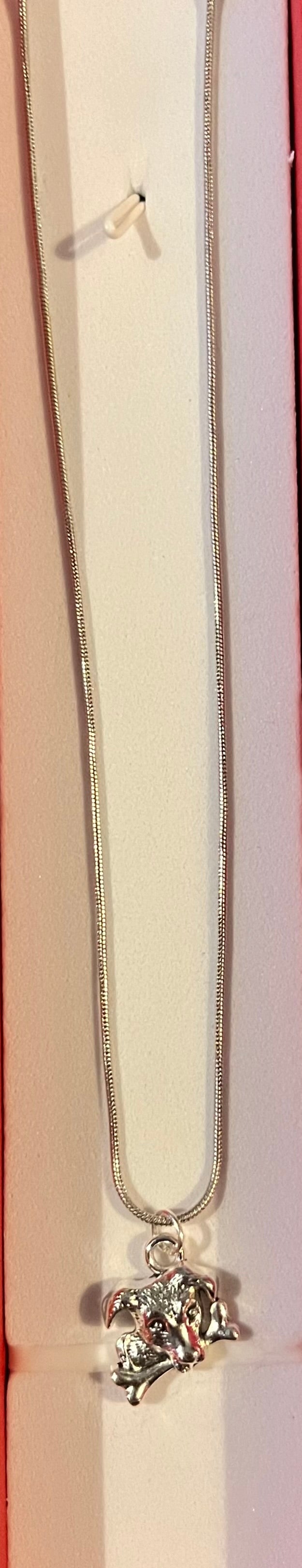 Necklace - Dog with bone