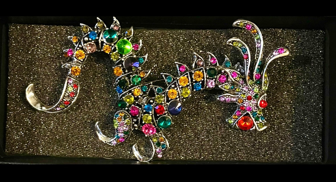 Dragon- Chinese dragon brooch.