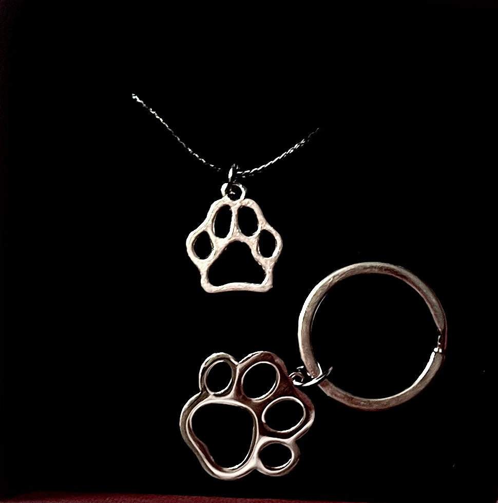 Dog- paws 2pc jewellery set