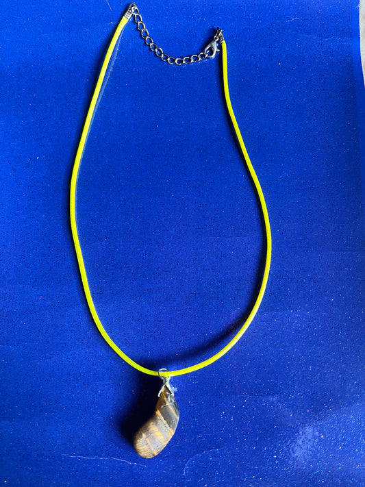 Tigers eye jewellery necklace