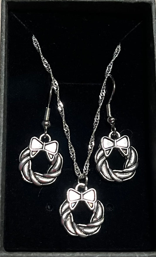 Wreath 2pc jewellery gift set