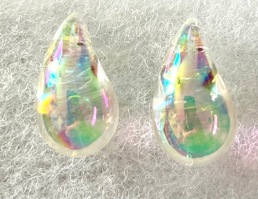 Earrings - crystalline effect