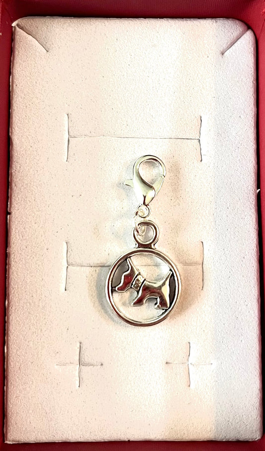Dog collar charms - Scottie/ cairn terrier