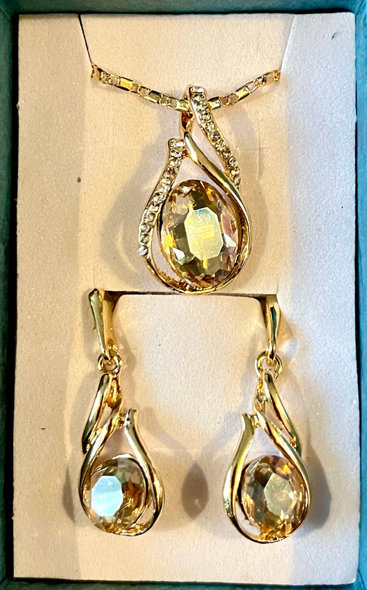 Jewellery 2 pc set ( Smokey)