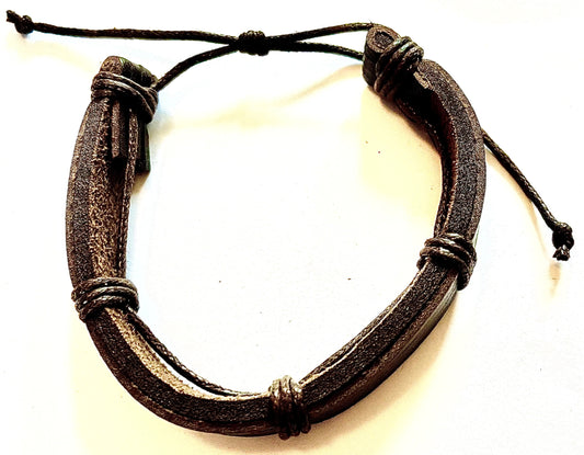 Bracelet - men’s/women’s brown leather