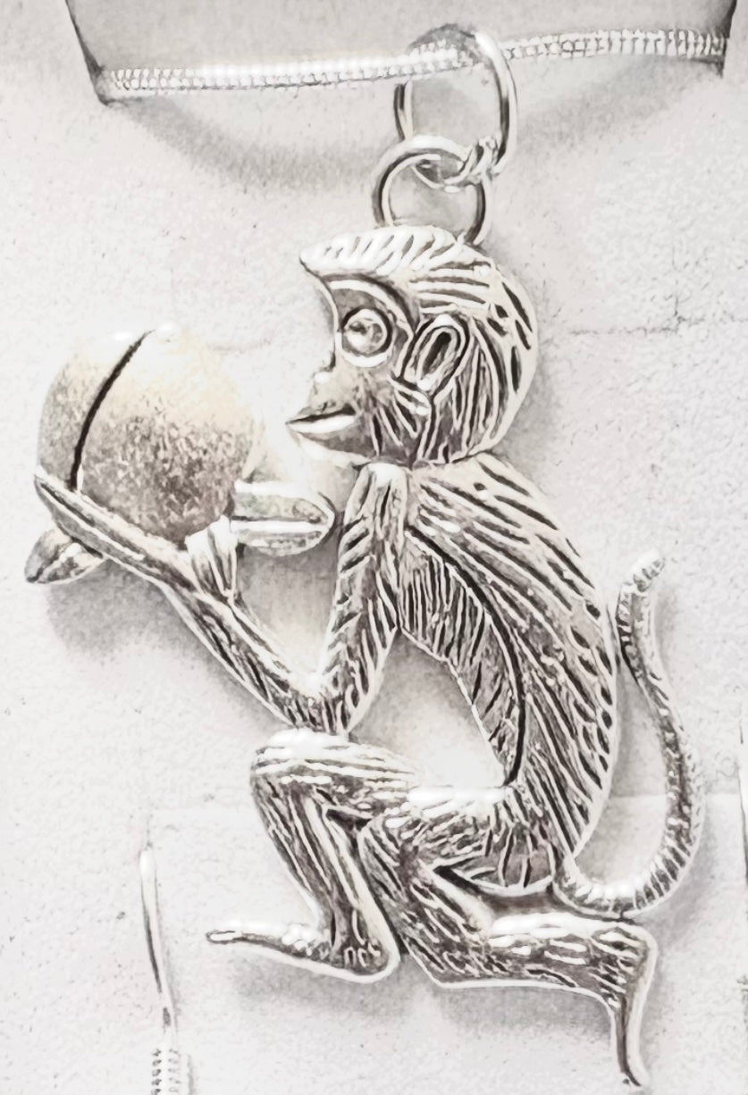Monkey - 2pc jewellery set