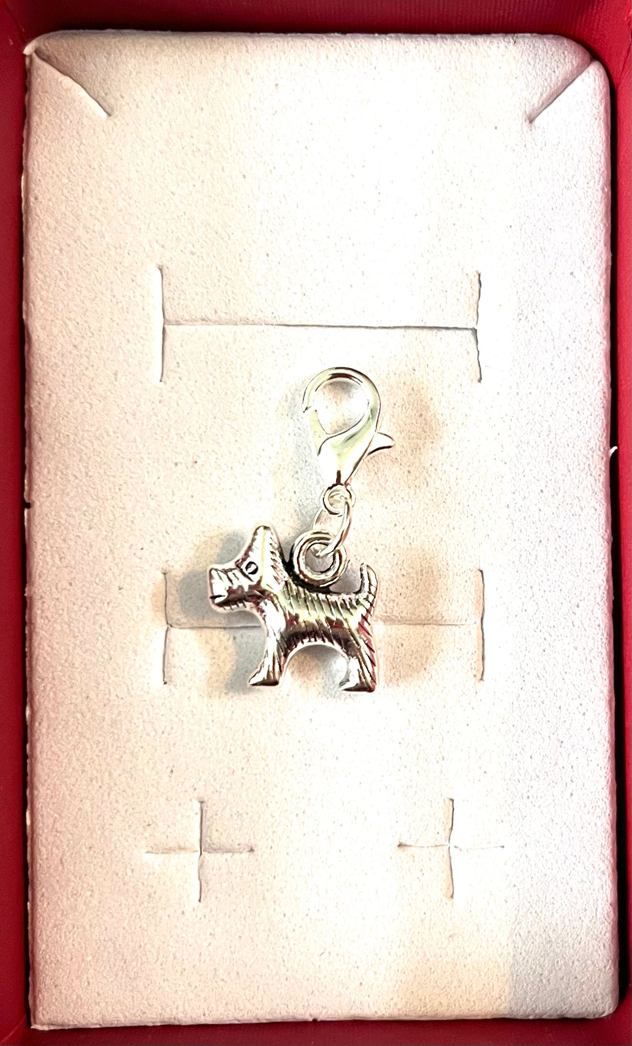 Dog collar charm - Scottie/Westie terrier