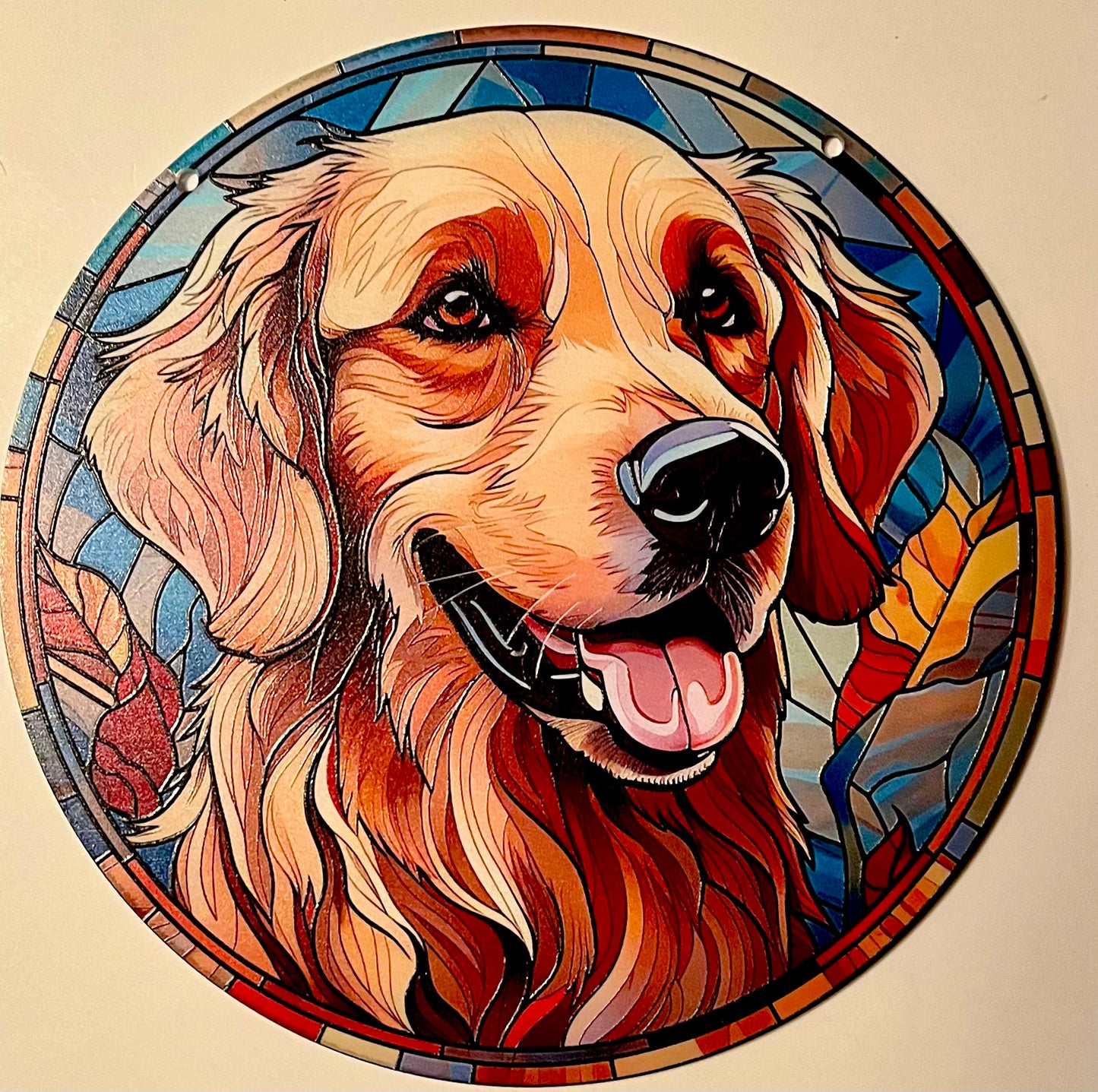 Dog suncatcher - Retriever (golden)