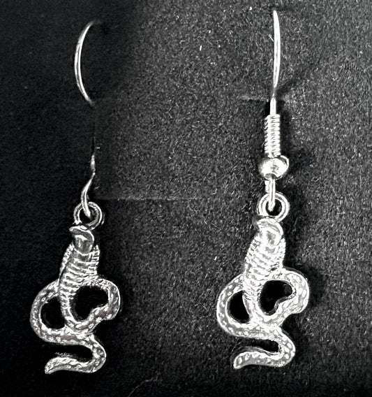 Snake - earrings