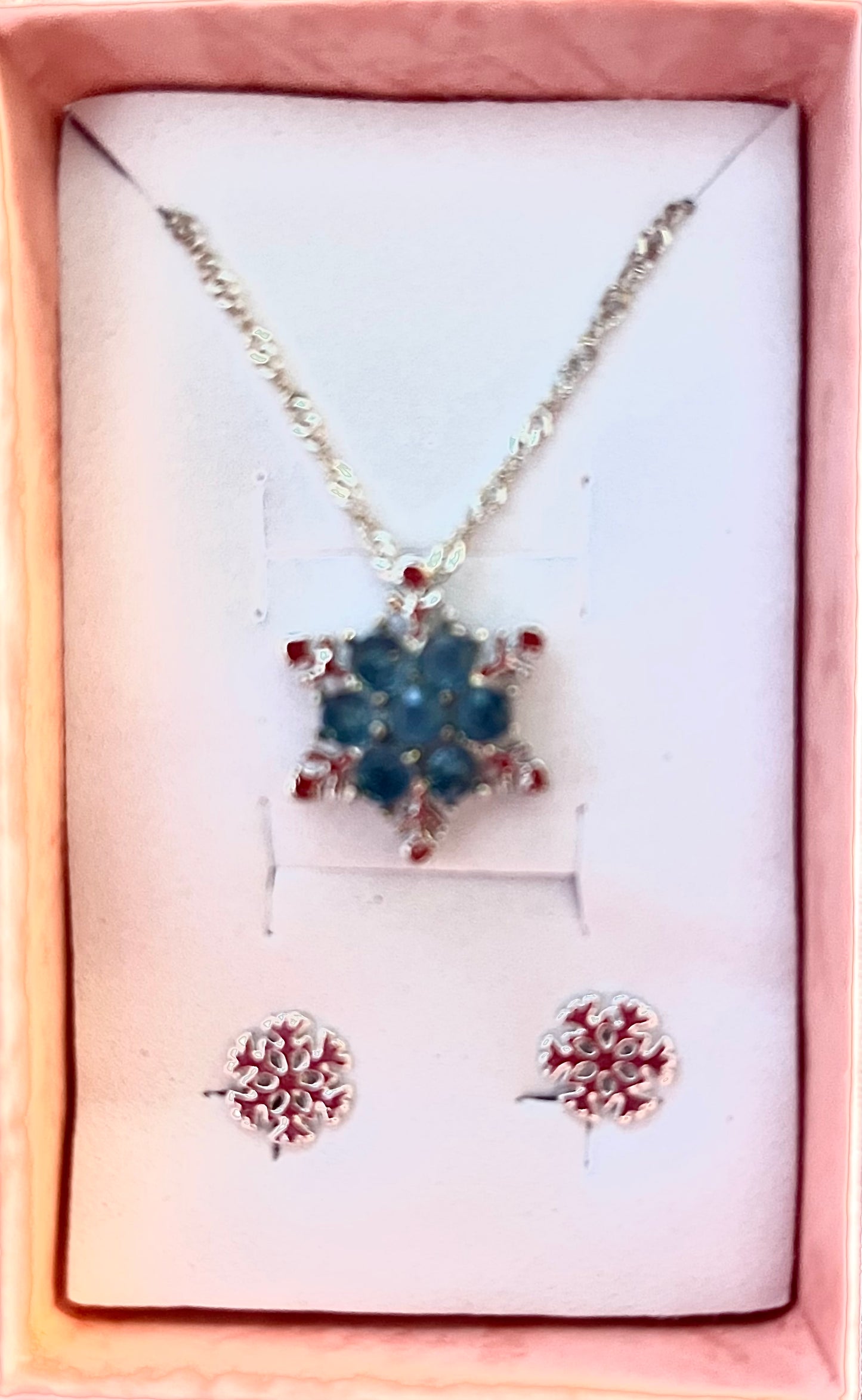 Snowflake 2 pc jewellery gift set